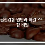 좌골신경통 원인과 해결 스트레칭 비밀