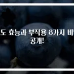 포도 효능과 부작용 8가지 비밀 공개!