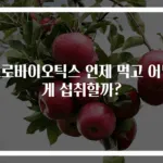 프로바이오틱스 언제 먹고 어떻게 섭취할까?