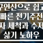 구연산으로 쉽고 빠른 전기주전자 세척과 수저삶기 노하우