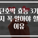 단호박 효능 3가지 꼭 알아야 할 이유