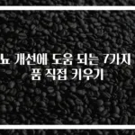 당뇨 개선에 도움 되는 7가지 식품 직접 키우기