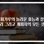 계피가루의 놀라운 효능과 칼로리 그리고 계피차의 모든 것