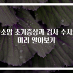 난소암 초기증상과 검사 수치로 미리 알아보기