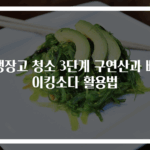 냉장고 청소 3단계 구연산과 베이킹소다 활용법