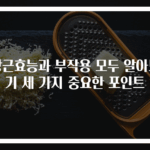 당근효능과 부작용 모두 알아보기 세 가지 중요한 포인트