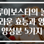 루이보스티의 놀라운 효능과 영양성분 5가지