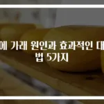 목에 가래 원인과 효과적인 대처법 5가지