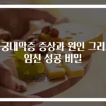 자궁내막증 증상과 원인 그리고 임신 성공 비밀