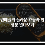 파인애플의 놀라운 효능과 영양성분 알아보기