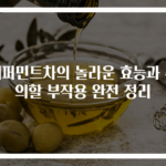 페퍼민트차의 놀라운 효능과 주의할 부작용 완전 정리