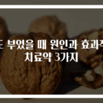 편도 부었을 때 원인과 효과적인 치료약 3가지