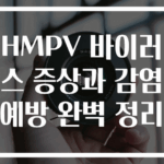 HMPV 바이러스 증상과 감염 예방 완벽 정리