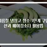여름철 냉장고 청소 3단계 구연산과 베이킹소다 활용법