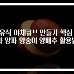 이유식 야채큐브 만들기 핵심 팁과 양파 양송이 양배추 활용법