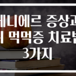 메니에르 증상과 귀 먹먹증 치료법 3가지