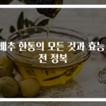 양배추 한통의 모든 것과 효능 완전 정복