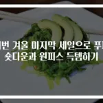 이번 겨울 마지막 세일으로 푸퍼숏다운과 원피스 득템하기