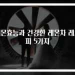 레몬효능과 건강한 레몬차 레시피 5가지