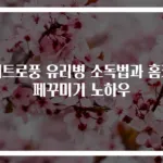 레트로풍 유리병 소독법과 홈카페꾸미기 노하우