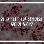 알리 고무나무 1년 성장기와 집 꾸미기 노하우